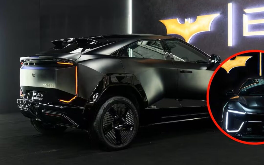 El Batimóvil sí existe: Mahindra lanza el BE6, un coche eléctrico inspirado en Batman