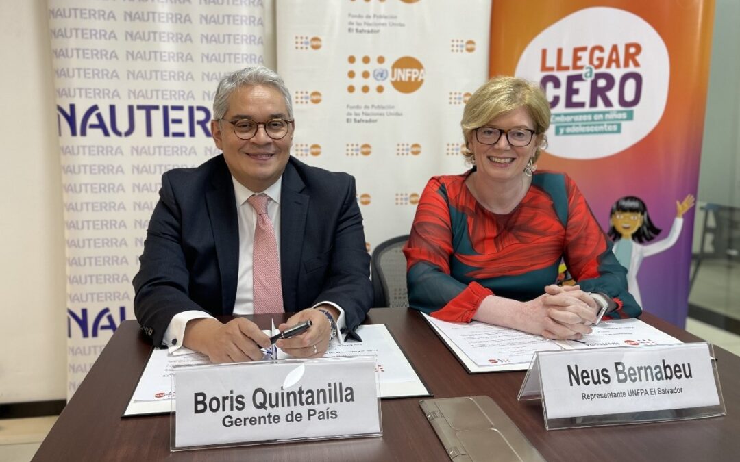 Nauterra y UNFPA fortalecen alianza para prevenir embarazos en niñas y adolescentes de la zona oriental del país