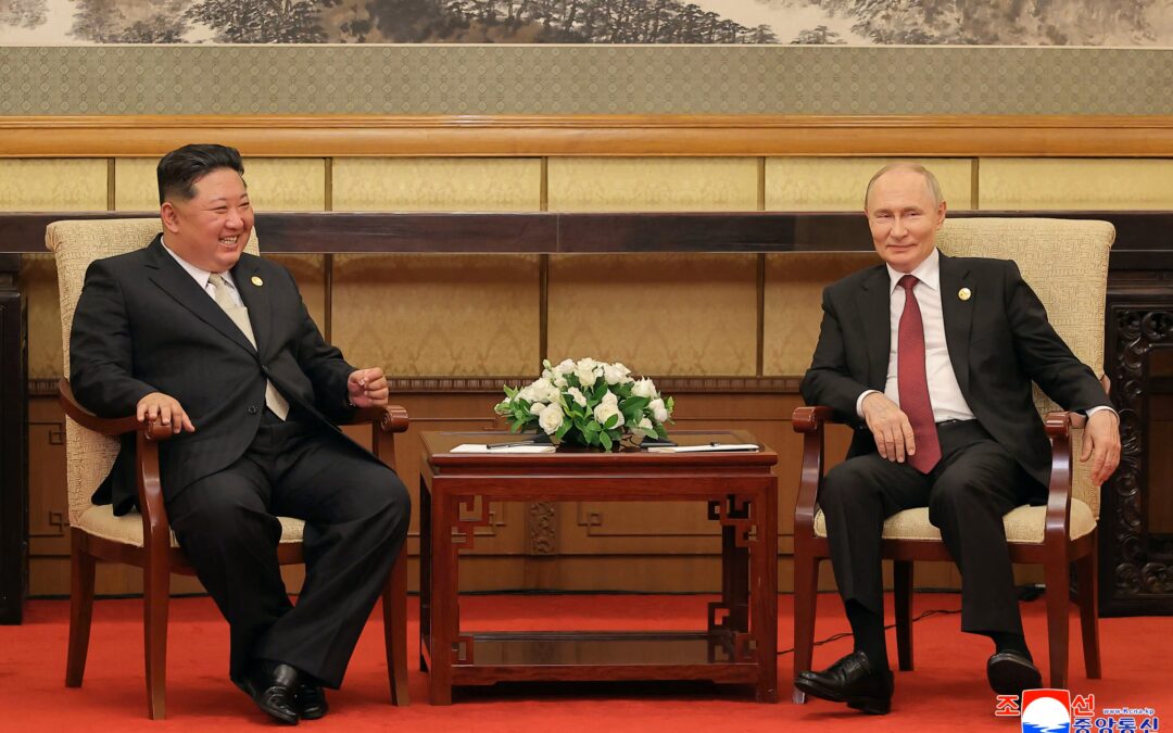 El séquito de Kim Jong-un limpió sus huellas tras cumbre con Putin