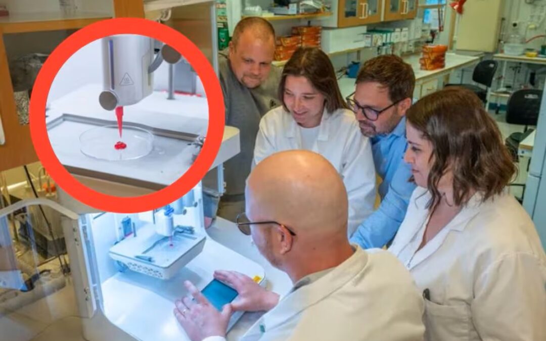 El futuro de la piel está aquí: “injertos en 3D” con células vivas