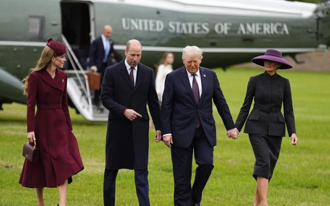 Reino Unido recibe al presidente Donald Trump en visita de Estado