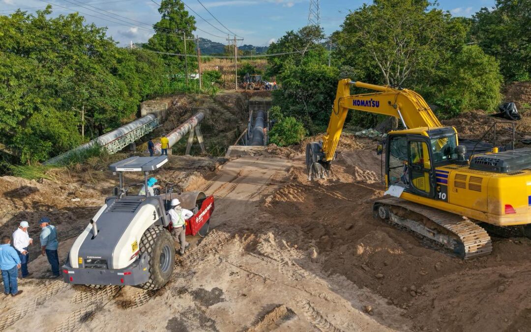 Parte del AMSS sin agua potable tras nuevo colapso de tubería en Estación Central