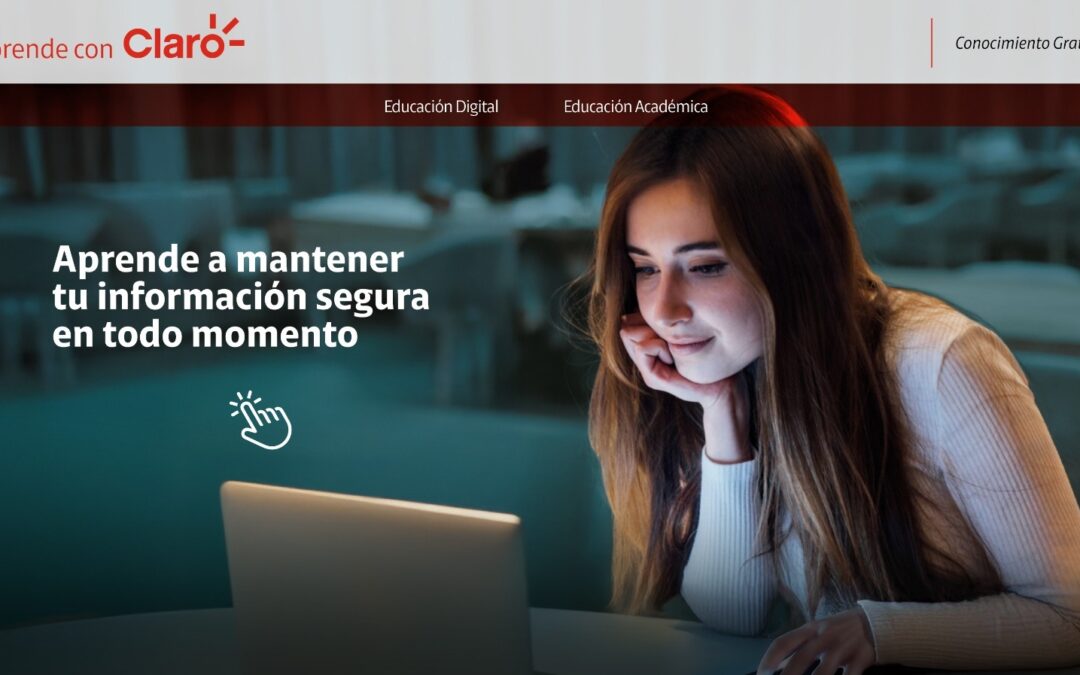 Claro impulsa la inclusión digital con su plataforma Aprende con Claro