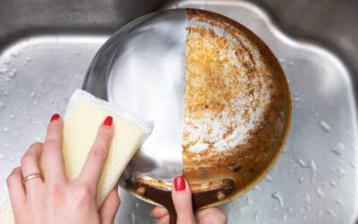 Cómo eliminar el aceite quemado de tu sartén con un ingrediente que ya tienes en casa: vinagre blanco