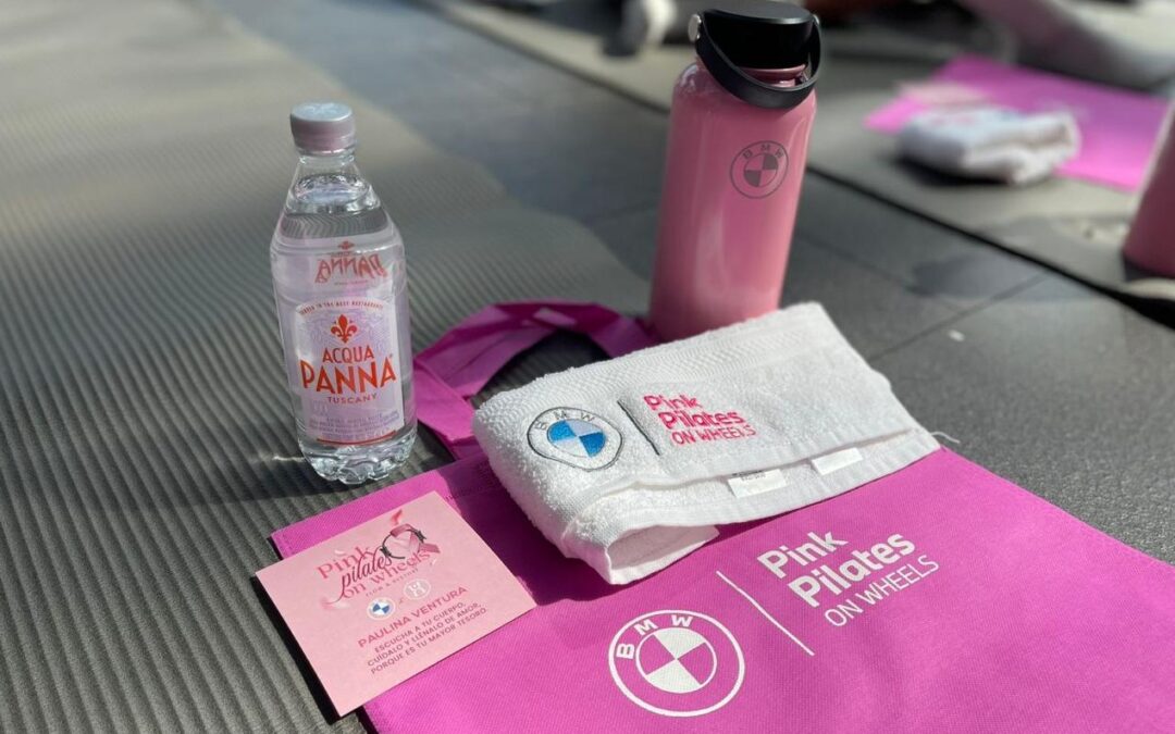 BMW se unió al mes rosa con el “Pink Pilates On Wheels”