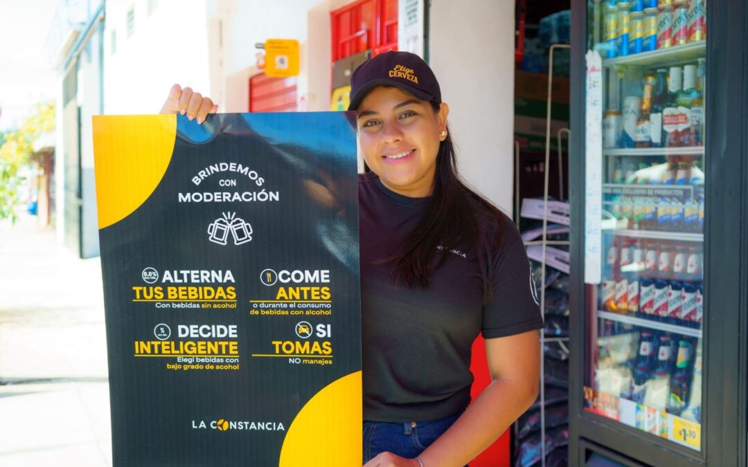 La Constancia promueve el valor de brindar con moderación en El Salvador