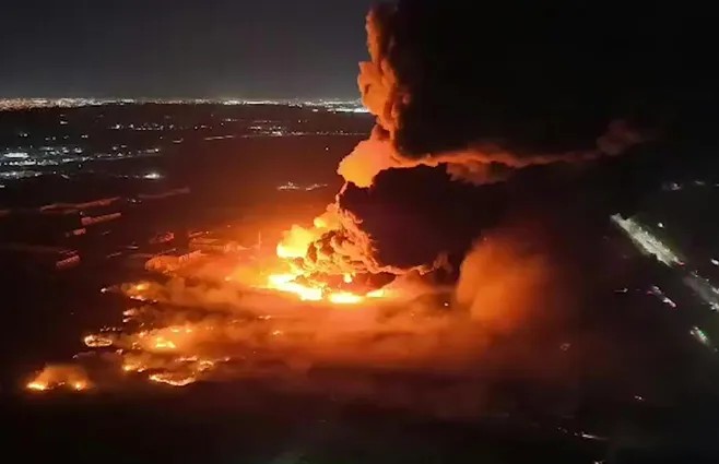 Fuerte explosión en zona industrial al sur de Buenos Aires
