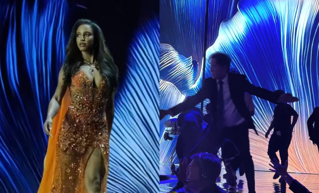 Miss Jamaica sufrió fuerte caída tras desfilar durante la preliminar de Miss Universo 2025 y fue sacada en camilla