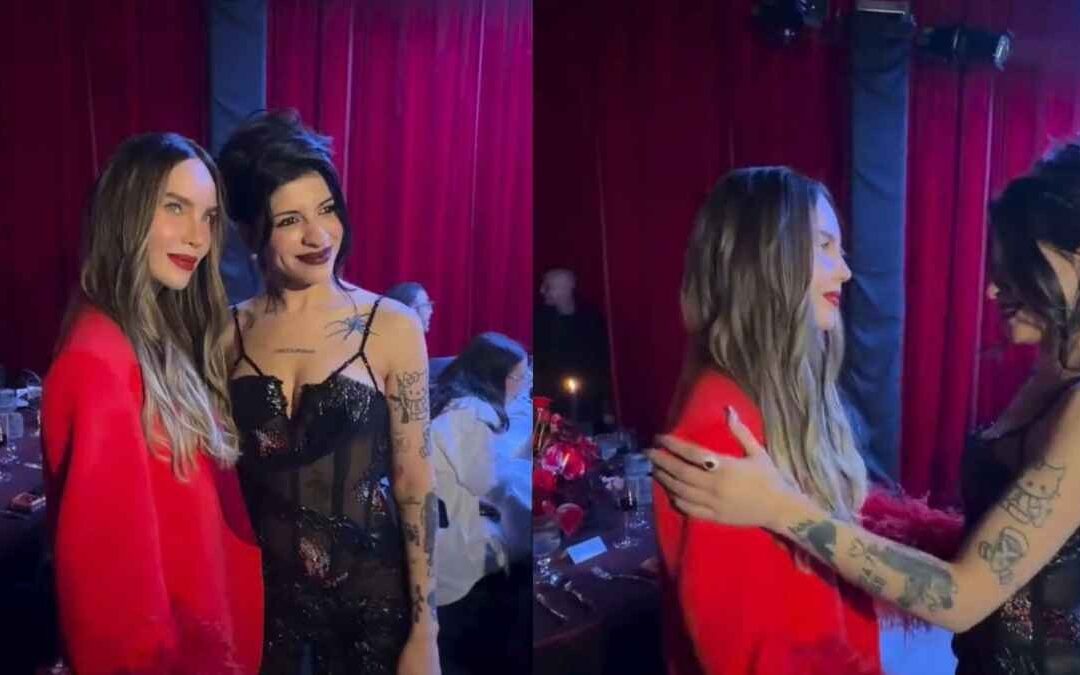 Belinda y Cazzu sorprenden al posar juntas en su primer encuentro en la gala GQ México 2025