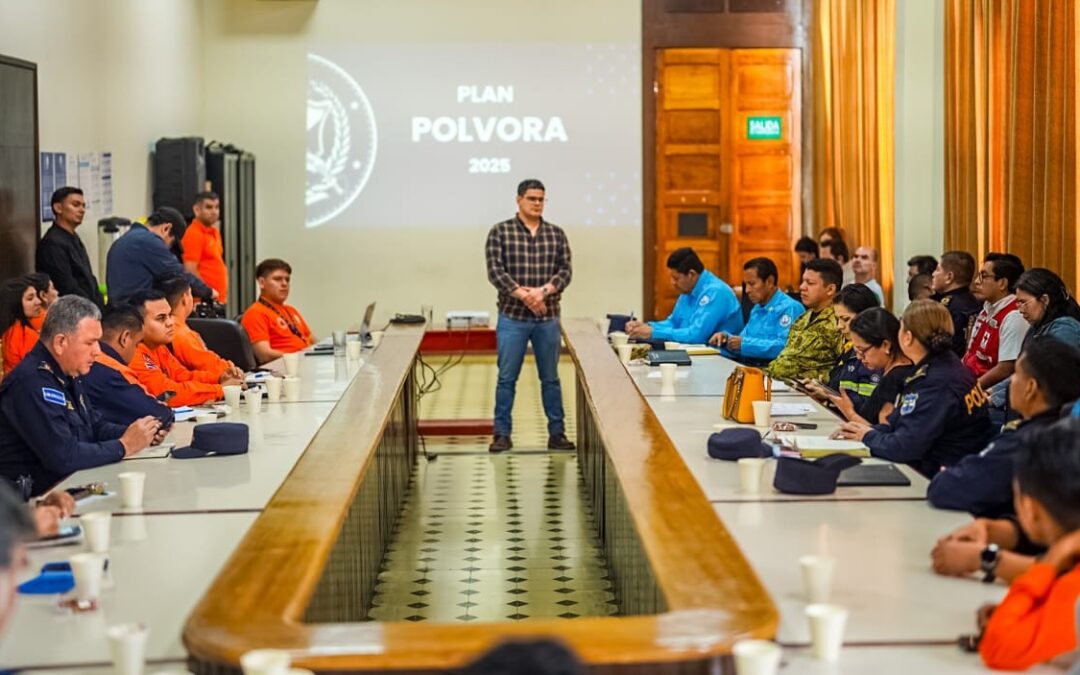 Autoridades lanzan Plan Pólvora 2025 para garantizar festividades seguras