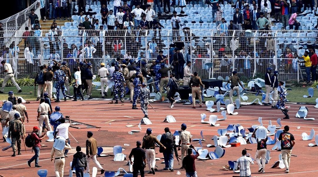 Visita de Messi a estadio de Calcuta termina en disturbios