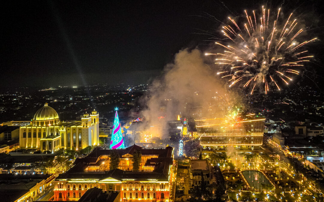 Villa Navideña en el Centro Histórico atrae visitantes y fomenta la sana convivencia