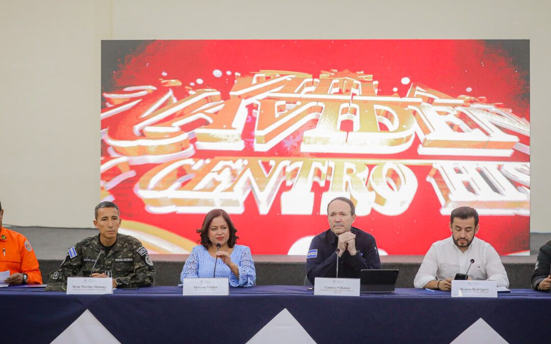 Autoridades ejecutarán fuerte dispositivo por villa navideña en el centro histórico de San Salvador