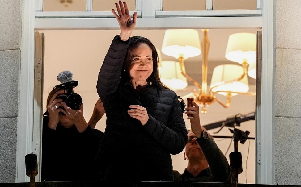 María Corina Machado dice que llevará el Nobel de vuelta a Venezuela